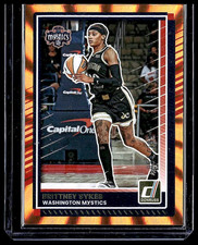 2025 Donruss WNBA #41 Brittney Sykes Orange Laser /199 Washington Mystics
