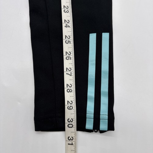 Adidas Climalite Sweatpants Youth Boys S 9-15 Y Black Logo Pocket Zip..#29279 - Picture 9 of 15
