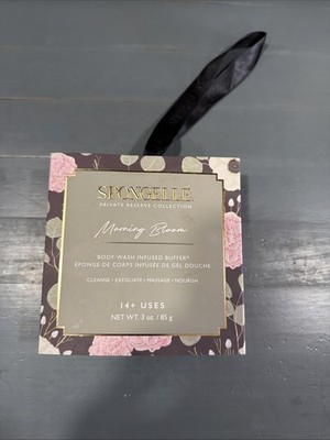 New Spongelle Private Reserve Collection Morning Bloom 3oz Body Wash Buffer