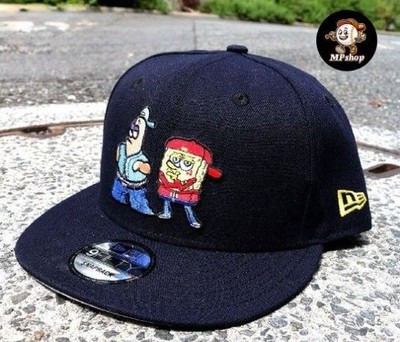 New Era 9FIFTY Nickelodeon SpongeBob Schwammkopf Snapback Mütze Neu