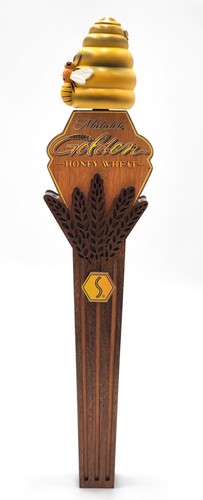 Anheuser Busch Michelob Golden Honey Wheat Bees And Hive Beer Tap Handle 13.5 in - Picture 1 of 18