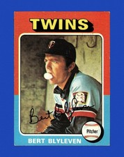 1975 Topps Set-Break # 30 Bert Blyleven EX-EXMINT *GMCARDS*