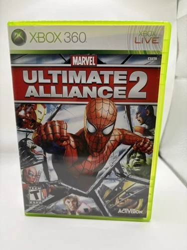 Marvel Ultimate Alliance 2 (Microsoft Xbox 360, 2009) COMPLETE! Tested & Working