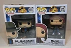Funko Pop! Movies Set Of 2 Jurassic World Dr. Alan Grant And Maisie