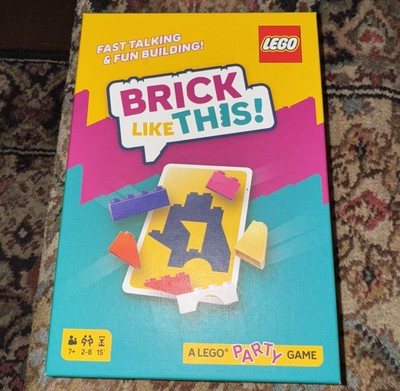 BRICK LIKE THIS! Lego Party Game - NEW SEALED
