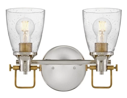 Hinkley Lighting 51272 Easton 2 Light 15"W Vanity Light - Black - Picture 4 of 12