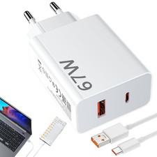 Schnell Ladegerät 120W USB-C für Xiaomi 15/14 Ultra Pro/13T/Redmi mit Kabel