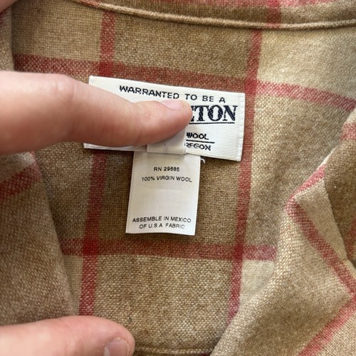 Vintage Pendleton 49’er Limited Edition 18800, 100% Virgin Wool, Shacket, Sz S - Picture 6 of 15