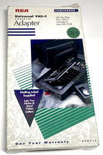 RCA Universal VHS-C Cassette Adapter VCA115