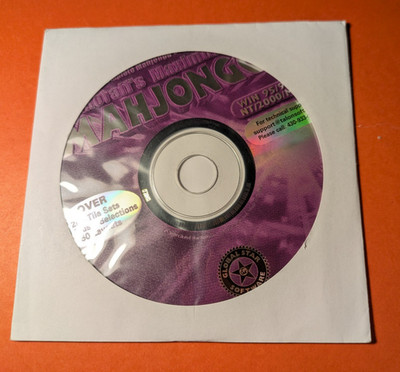 Vintage PC video games CD Jewel/Box Mahjongg/Sudoku/Poker/Casino/Mahjong/Yahtzee