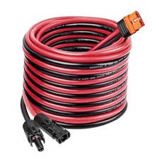 Solar to XT60i Cable 10AWG - Solar Panel to XT60i Adapter Connector XT60i 25FT