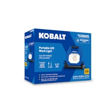 Kobalt 4000/8000 Lumen Portable LED Blue Detachable Work Flood Light 5286605