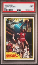 Julius Erving Cards and Memorabilia Guide 22