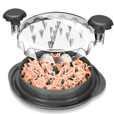 Large Chicken Shredder Tool Twist  BPA-Free, Food-Safe Meat Shredder with Anti-