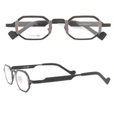 Full Rim Men Pure Titanium Glasses Octagon Rectangular Light Men Eyeglass Frames