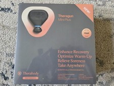 Therabody Theragun Mini Plus Heated Portable Massage Gun Black Travel Massager