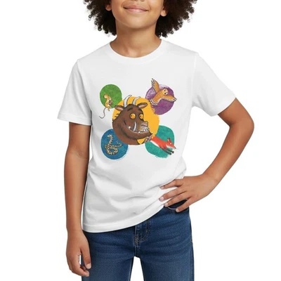 Der Grüffelo Maus Eule Fuchs Schlange Freunde Kinder T-Shirt - Bild 1 von 4