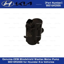 Genuine Oem Windshield Washer Motor Pump 98510r2000 For Hyundai Kia Vehicles Genuine Oem Windshield Washer Motor Pump 98510r2000 For Hyundai Kia Vehicles
