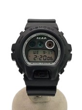 CASIO F.C.R.B. (F.C. Real Bristol) Quartz Watch Digital Rubber BLK dw 6900fs