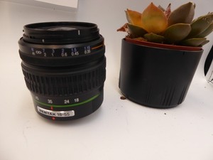 PENTAX Pentax SMC DA 18-55mm f/3.5-5.6 AL Lens For Pentax + FRONT CAP TESTED