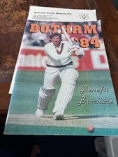 Ian Botham Benefit Brochure 1984 