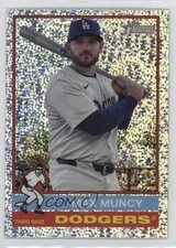2025 Topps Heritage Chrome Silver Sparkle Refractor Max Muncy #359