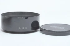 Schneider-Kreuznach 49mm Metal Lens Hood + Hood Cap Nr 27/2