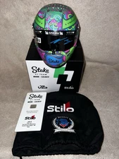 Valtteri Bottas Signed Official 1:2 Mini Helmet 2024 Austin GP Stake Beckett #2