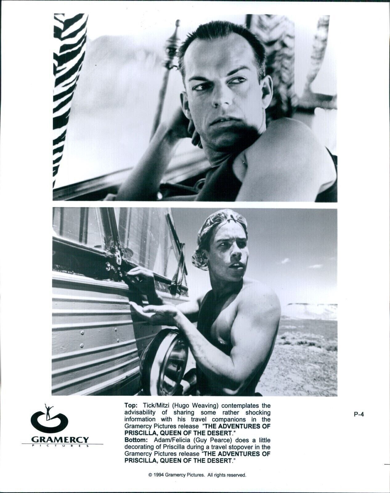 HUGO WEAVING, THE ADVENTURES OF PRISCILLA and QUEEN OF THE DESERT