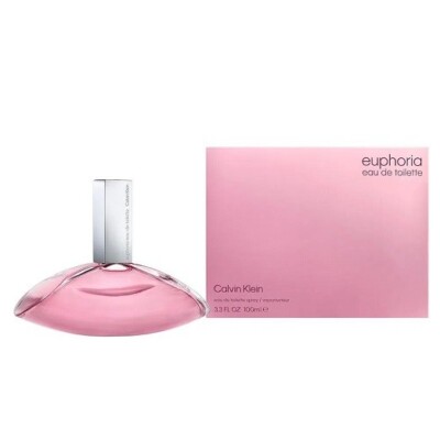 EUPHORIA CALVIN KLEIN 100ML 3.3.Oz EAU DE TOILETTE SPRAY WOMEN NEW SEALD BOX