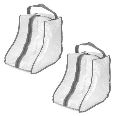 Stiefel Lagertasche 2 Pack Staubdichte Stiefel Schützer Tragetaschen Grau