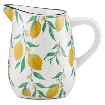 Scentsy Lemon Grove LEMONADE PITCHER Warmer NIB