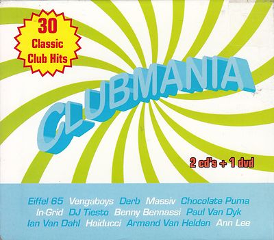 Eiffel 65,Vengaboys,Derb,MASSIV,In-Grid,DJ Tiesto,Benny Bennasi,Paul Van Dyk NEW