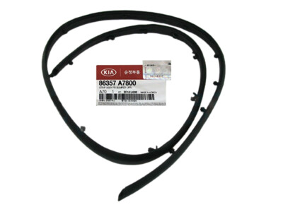 Genuine Kia Front Bumper Hood Seal/Trim - For 2014-2016 Forte (Part #86357A7001)