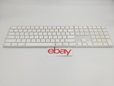 GENUINE Apple Magic Keyboard with Numeric Keypad A1843 MQ052LL/A 