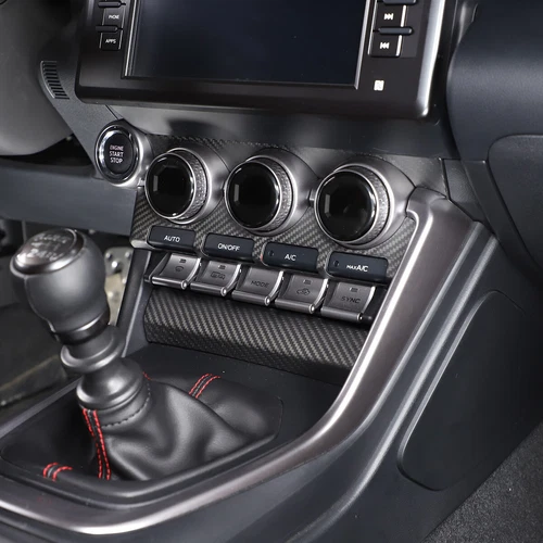 Juego de cubiertas de tablero interior de fibra de carbono real mate para GR86 BRZ 2022-2025 - Imagen 28 de 44
