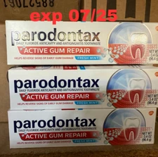 Parodontax Active Gum Repair Toothpaste 3 Pack Fresh Mint Antigingivitis 3.4oz