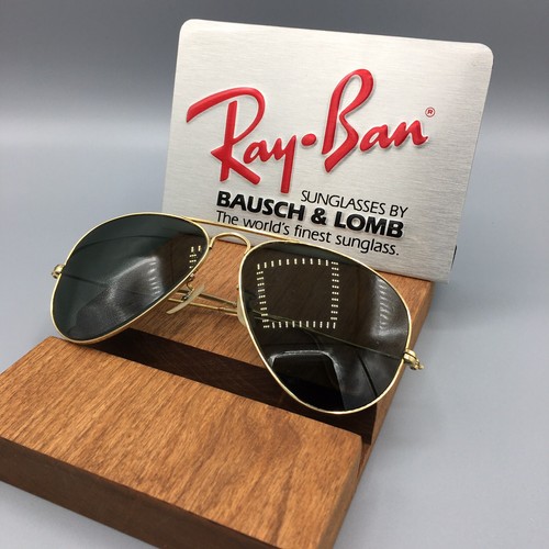 VINTAGE RAY BAN Bausch Lomb occhiali da sole 10k G15 58mm eccellente USA |  eBay