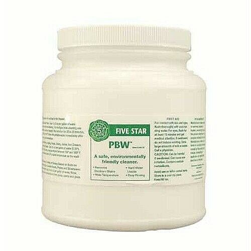 Cleaner - PBW (4 lb) Powdered Brewery Wash 4 Lb for Brewing Distilling Wine etc