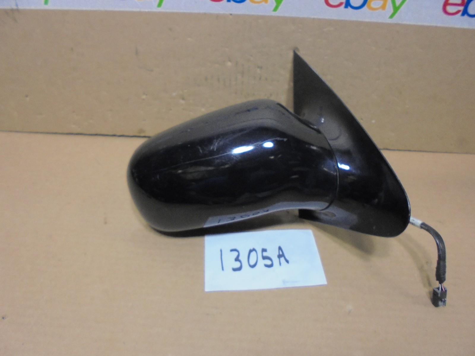 1995 - 2005 Cavalier 2 Door PASSENGER side Mirror Used Power Black #1305-A