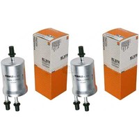2X Mahle / Knecht Kraftstofffilter KL 572 Fuel Filter