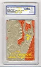KOBE BRYANT 1996-97 FLAIR SHOWCASE LEGACY FEEL THE GAME RC 23KT GOLD WCG 10 