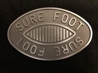 NEW SURE FOOT Motorcycle side stand pad/plate/puck