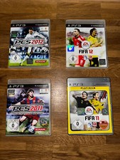 4 PS3 Spiele FIFA 11 ; 12;  Pro Evolution Soccer 2011 ; 2012 Konvolut  Sammlung