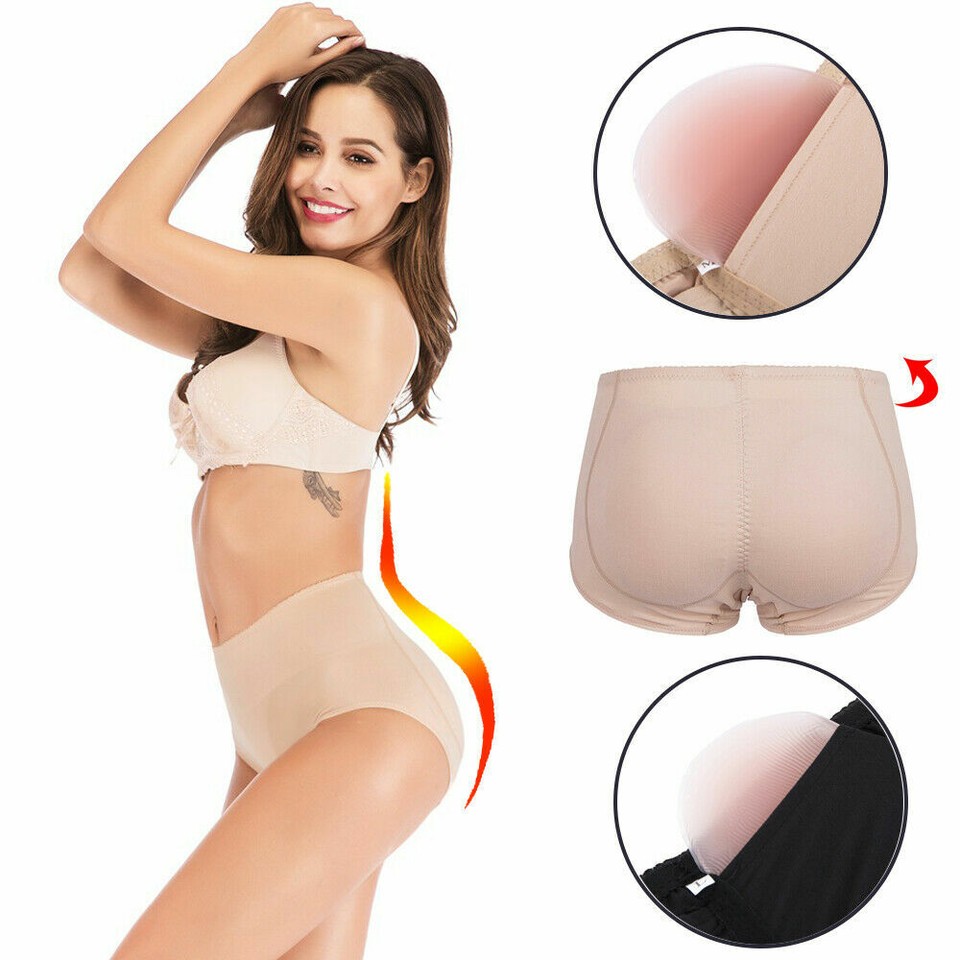 Women's Butt and Hip Enhancer Booty Removable Padded Underwear Panties Shaper US
