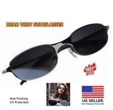 Anti-Tracking Glasses Rearview Sunglasses See Behind Yourself Mirror Glasses