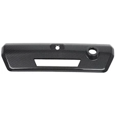 Carbon Fiber Tailgate Door Handle Cover Trim For Ford F150 2021 2022 Accessories