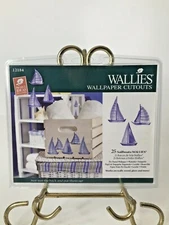 WALLIES Wallpaper Cutouts ~ 25 Sailboats ~ #12184 ~ Pre-Pasted ~ NEW