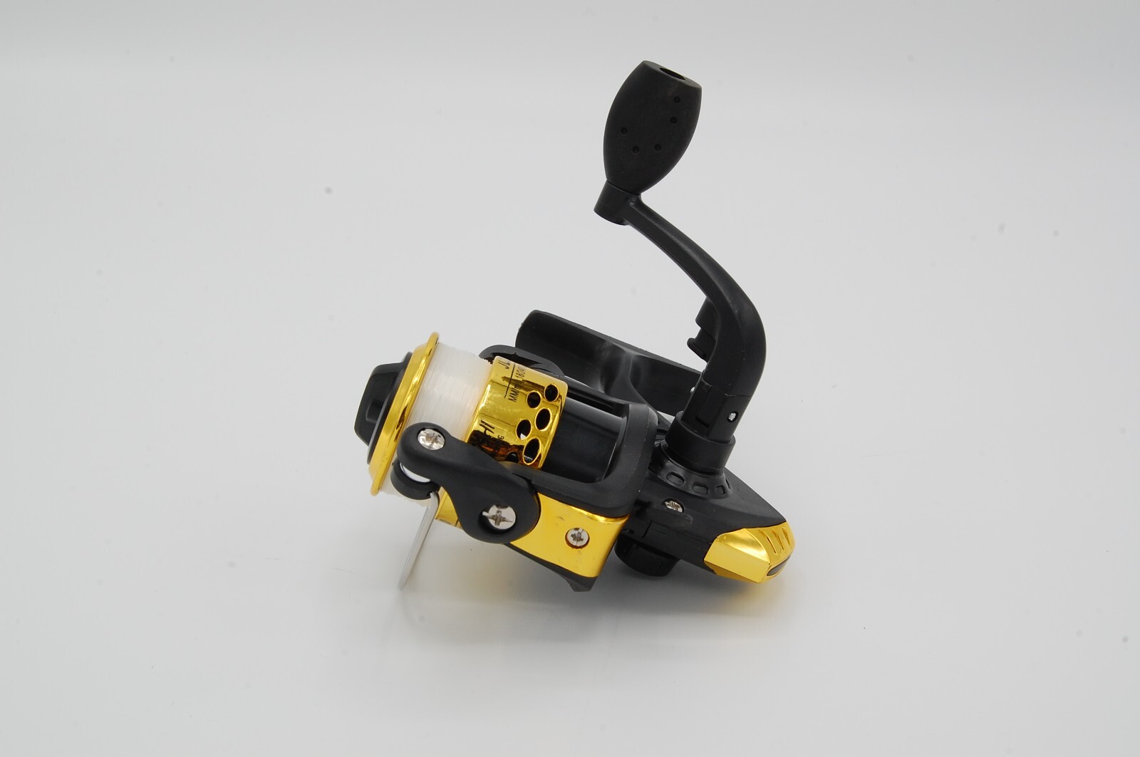Cheap Plastic Spinning Fishing Reel Great for Pan Fish & Long Pole Crappie Rods
