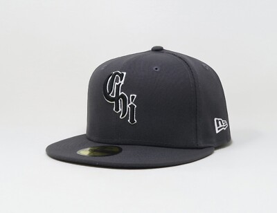 New Era 59Fifty Men Women Cap Chicago White Sox City Connect Charcoal Fitted Hat